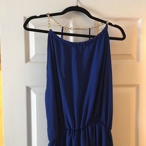 Charlotte Russe Royal blue Hi-Low dress